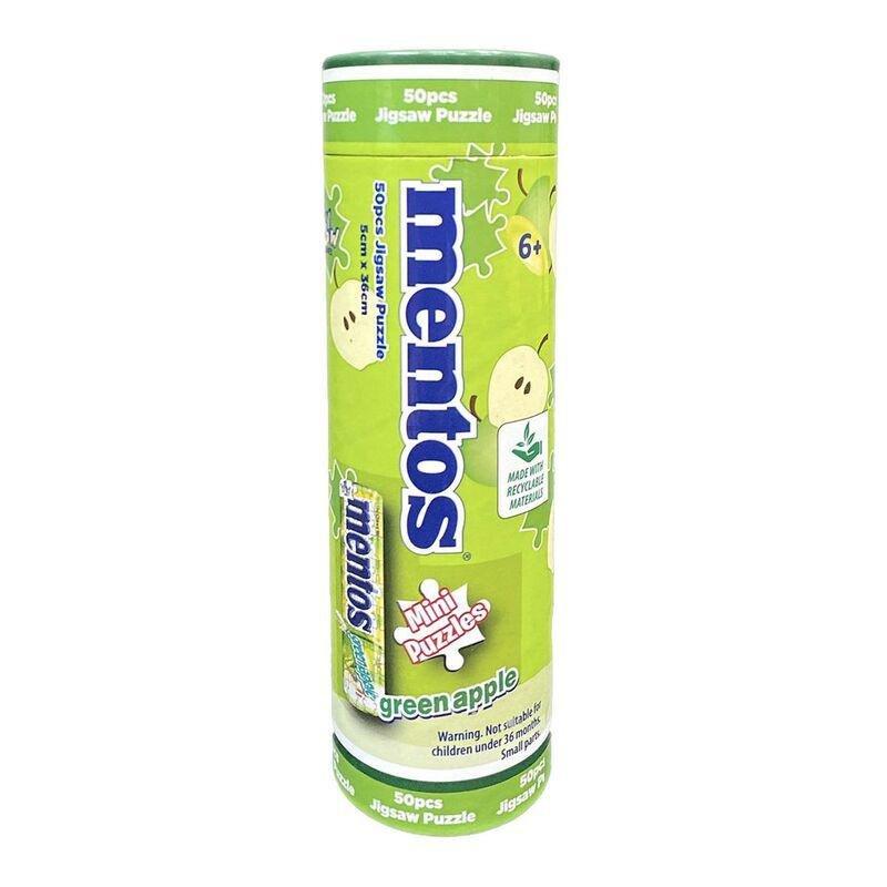 Ywow Games Mentos Green Apple Mini Jigsaw Puzzle (50 Pieces), , large image number 0