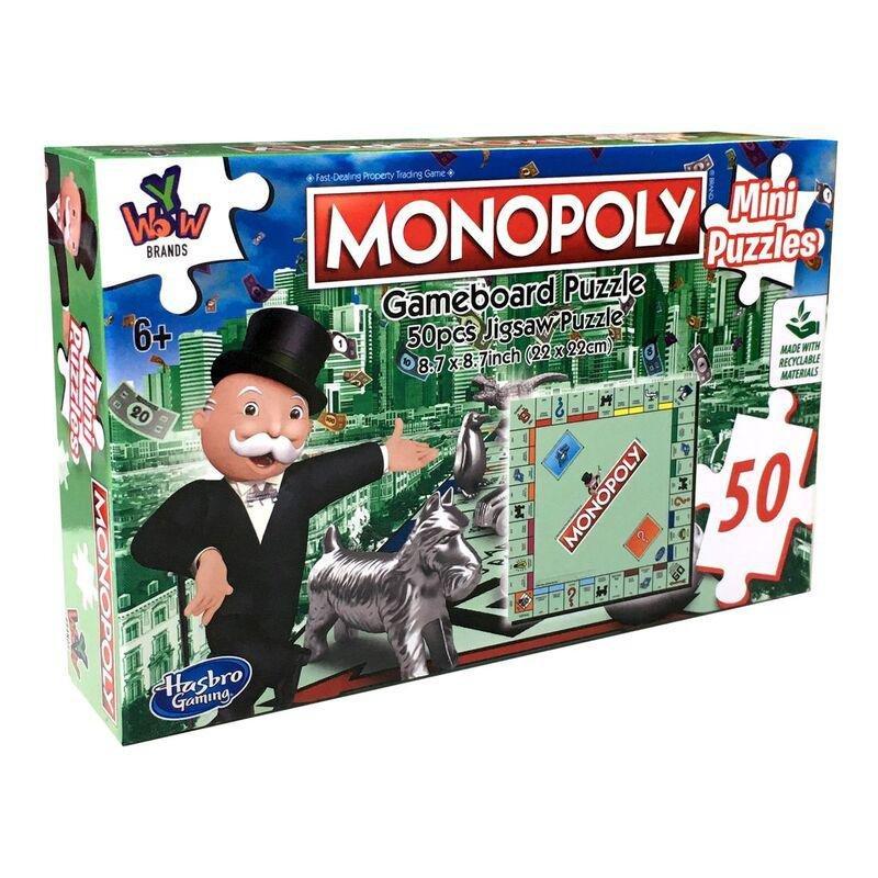 Ywow Games Monopoly Mini Jigsaw Puzzle (50 Pieces), , large image number 0