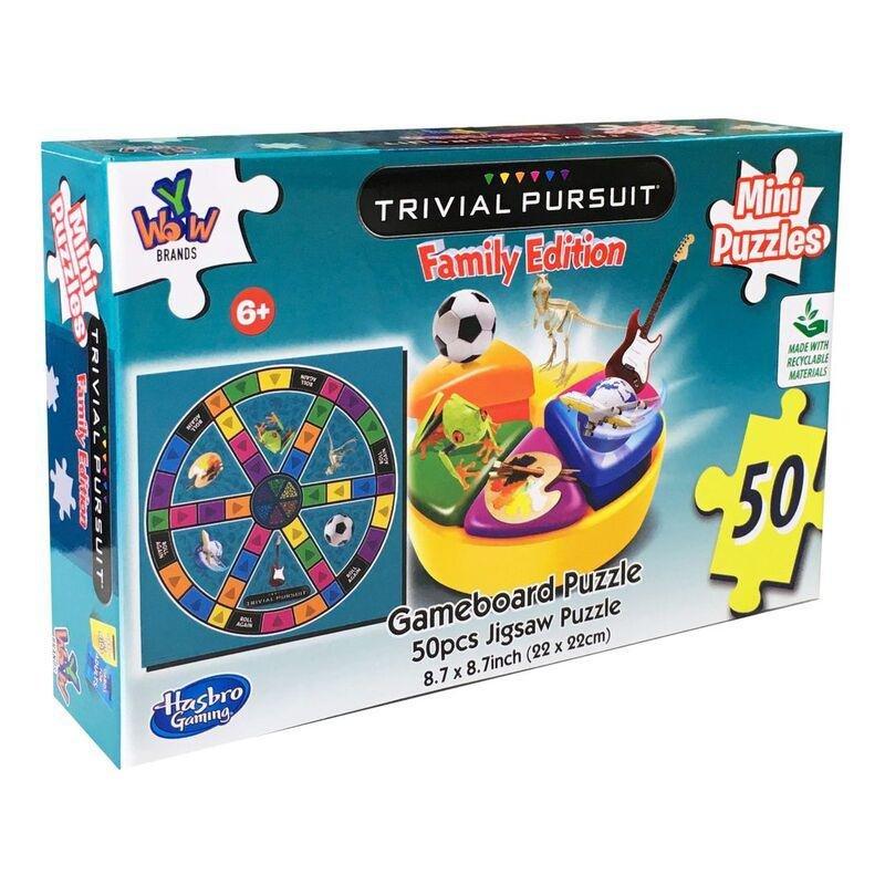 Ywow Games Trivial Pursuit Family Edition Mini Jigsaw Puzzle (50 Pieces), , medium