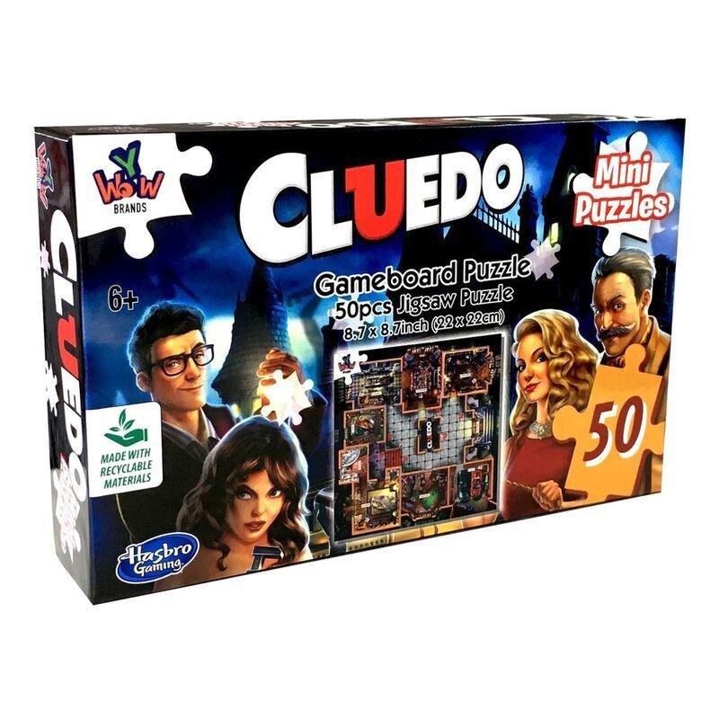 Ywow Games Cluedo Mini Jigsaw Puzzle (50 Pieces), , large image number 0