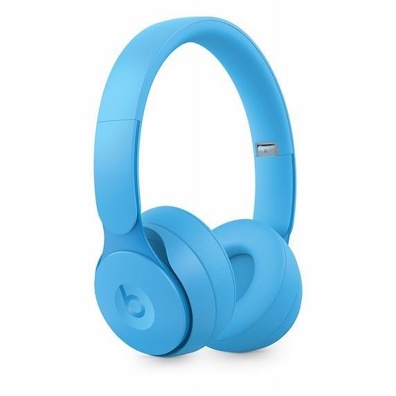 Beats Solo Pro Light Blue Wireless Noise-Cancelling On-Ear Headphones, , large image number 5