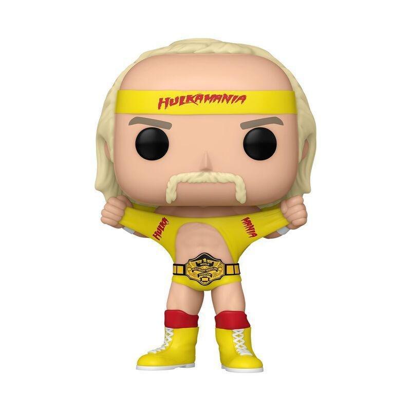 Funko Pop! WWE Hulkamania With Belt 3.75-Inch Vinyl Figure, , large image number 0