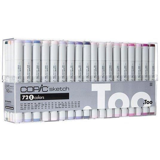 Copic Sketch Refillable Markers - Colors Set E (Set of 72), , large image number 0