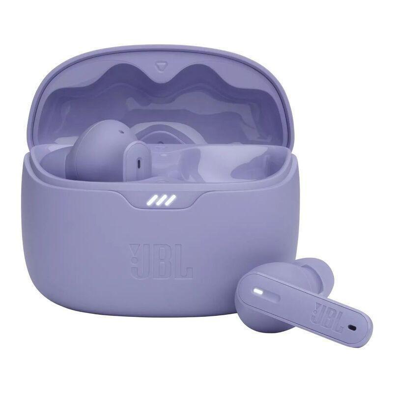 JBL - JBL Tune Beam True Wireless Noise Cancelling Earbuds - Purple