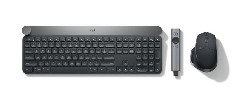 Logitech Craft Advanced Wireless/Bluetooth Keyboard with Creative Input Dial - (US International), , large image number 4