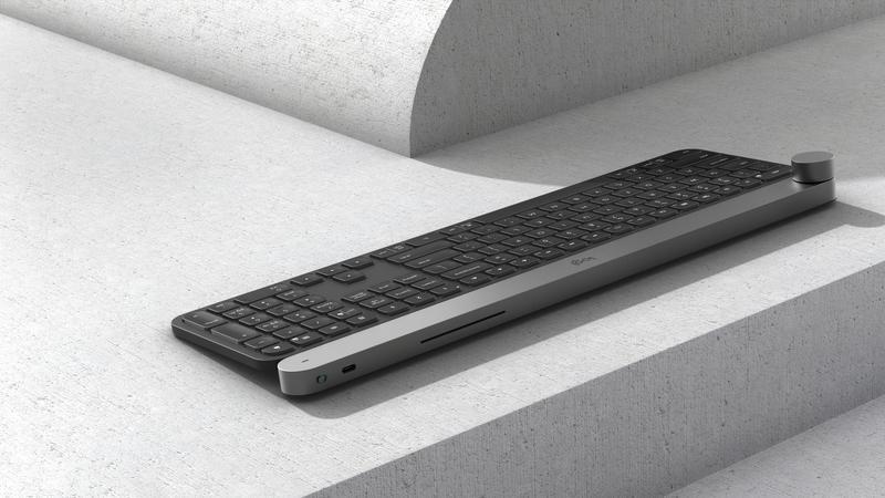 Logitech Craft Advanced Wireless/Bluetooth Keyboard with Creative Input Dial - (US International), , large image number 9