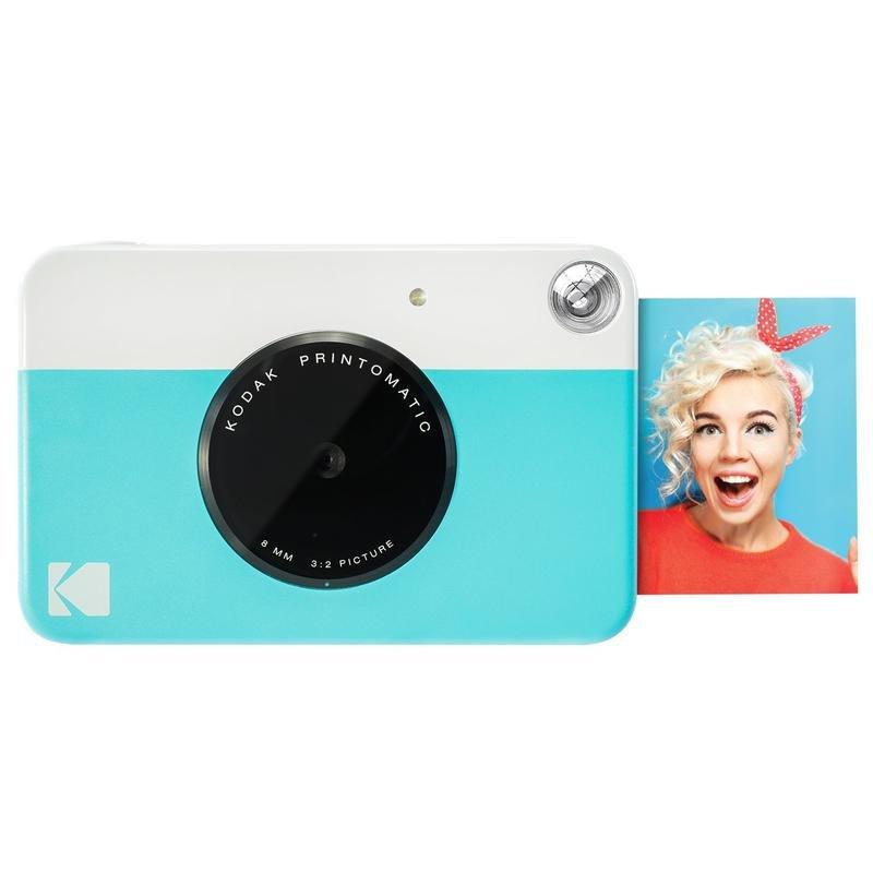 Kodak PRINTOMATIC Instant Digital Camera Blue, , large image number 0