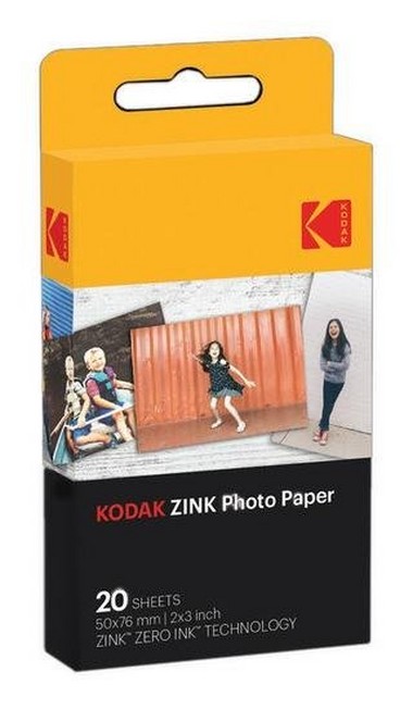 KODAK - Kodak ZINK Photo Paper 50x76 mm (20 Sheets)