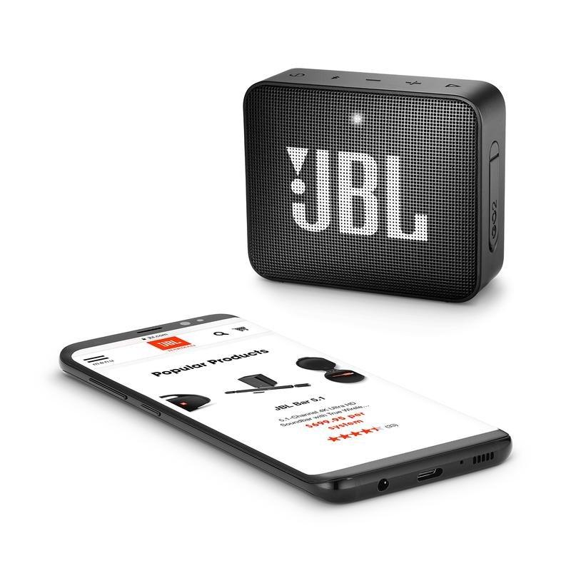 JBL GO 2 Black Portable Bluetooth Speaker, , large image number 4