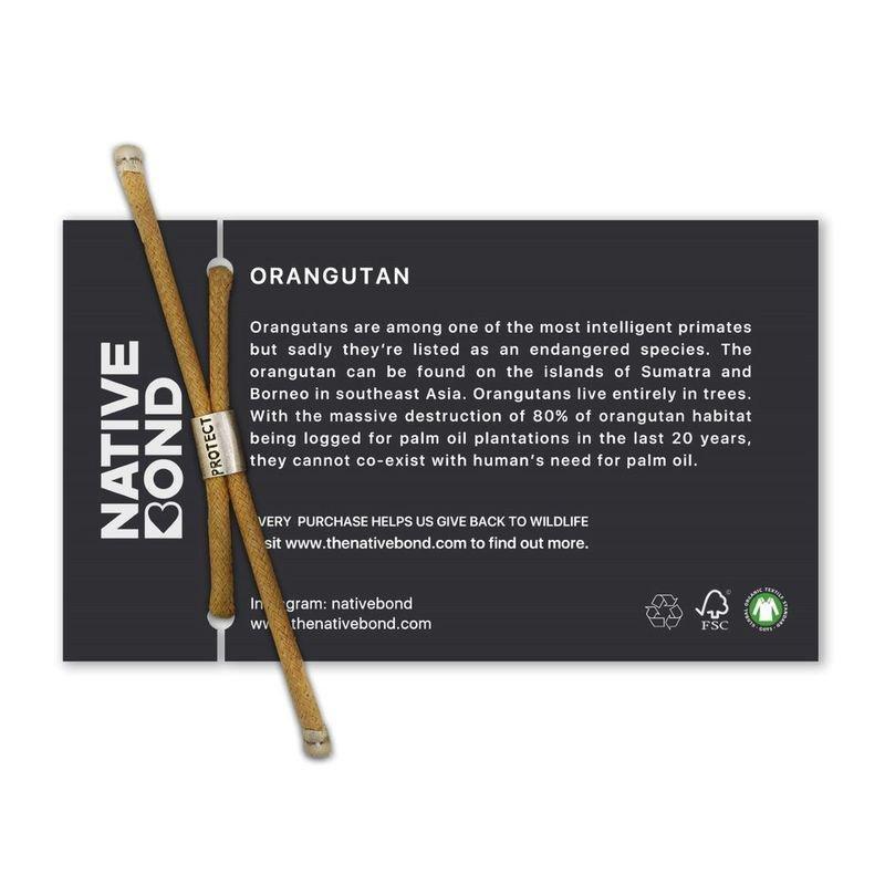 Native Bond Orangutan Eco Bracelet, , large image number 2