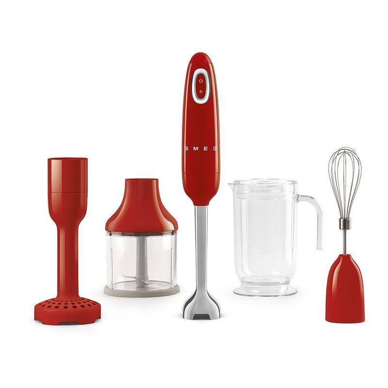 SMEG Hand Blender with Accessories Red, , large image number 0