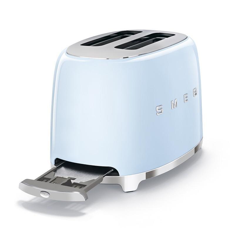 SMEG 2 Slice Toaster 50's Retro Style Pastel Blue, , large image number 1