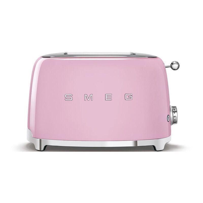 SMEG 2 Slice Toaster 50's Retro Sytle Pink, , large image number 0