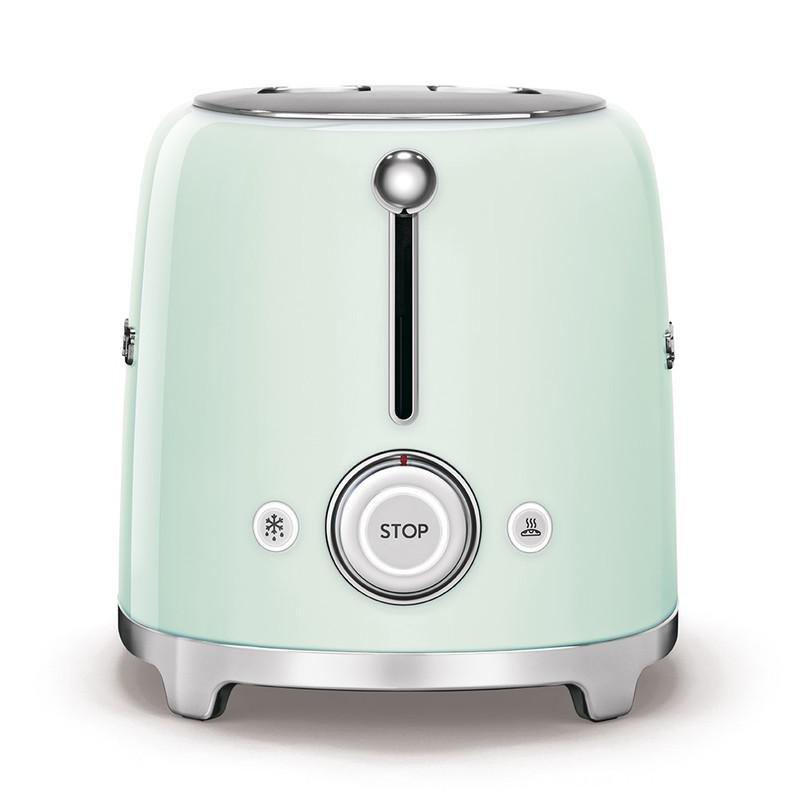 SMEG - SMEG 2 Slice Toaster 50's Retro Style Pastel Green