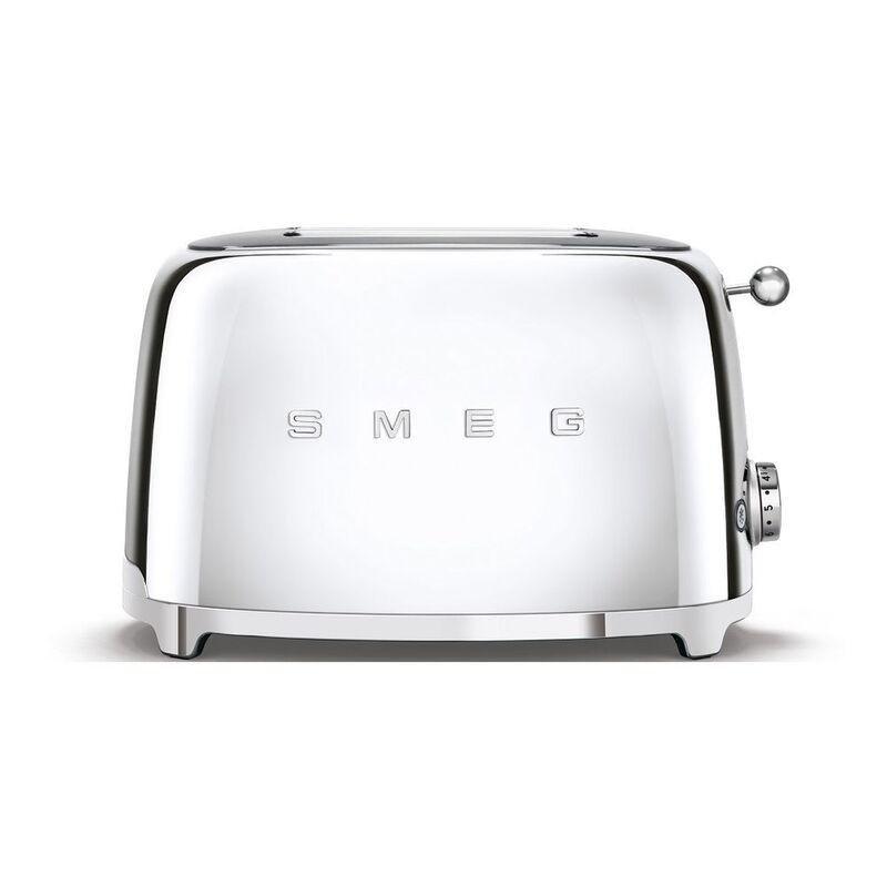 SMEG 2 Slice Toaster 50's Retro Style Chrome, , medium