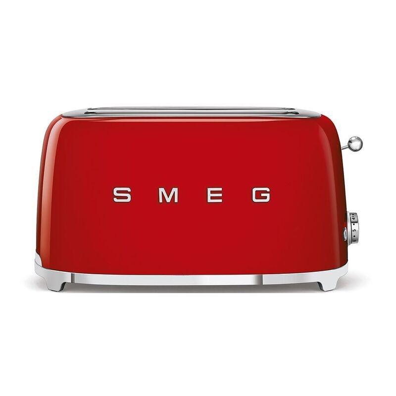 SMEG 4 Slice Toaster 50's Retro Style Red, , large image number 0