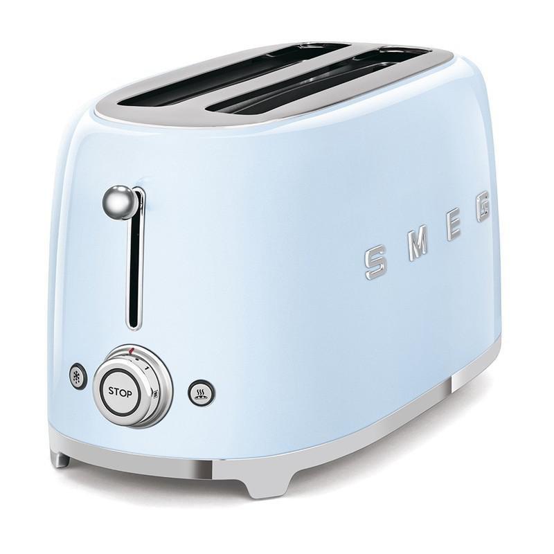 SMEG 4 Slice Toaster 50's Retro Style Pastel Blue, , large image number 1