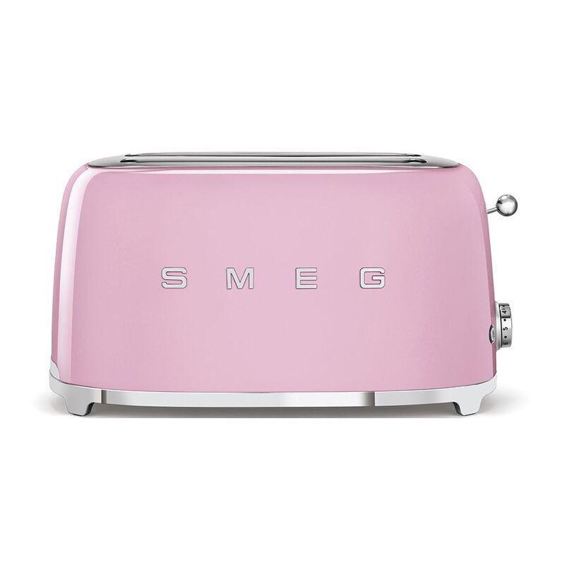 SMEG 4 Slice Toaster 50's Retro Style Pink, , large image number 0