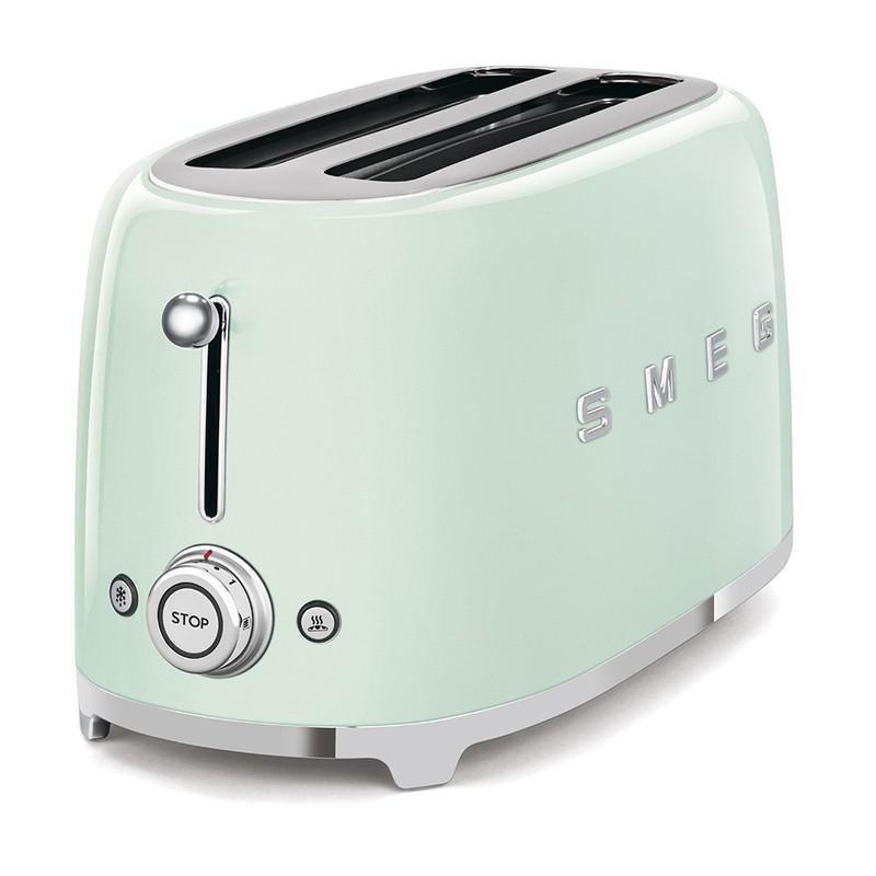 SMEG 4 Slice Toaster 50's Retro Style Pastel Green, , large image number 2
