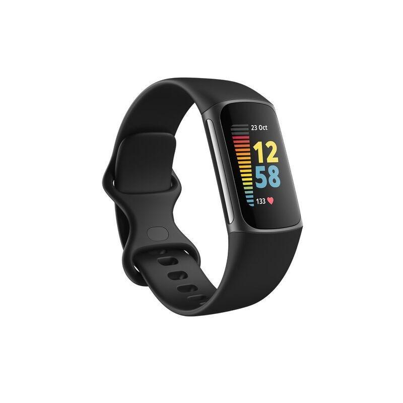 Fitbit Charge 5 Black/Graphite Stainless Steel Activity Tracker, , large image number 0