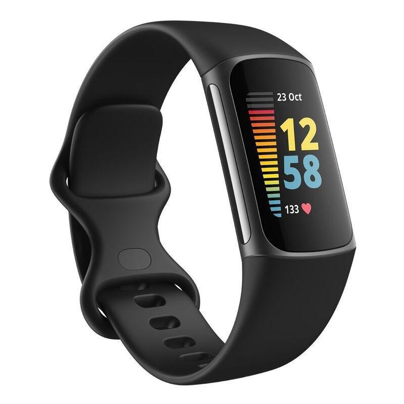 Fitbit Charge 5 Black/Graphite Stainless Steel Activity Tracker, , large image number 1