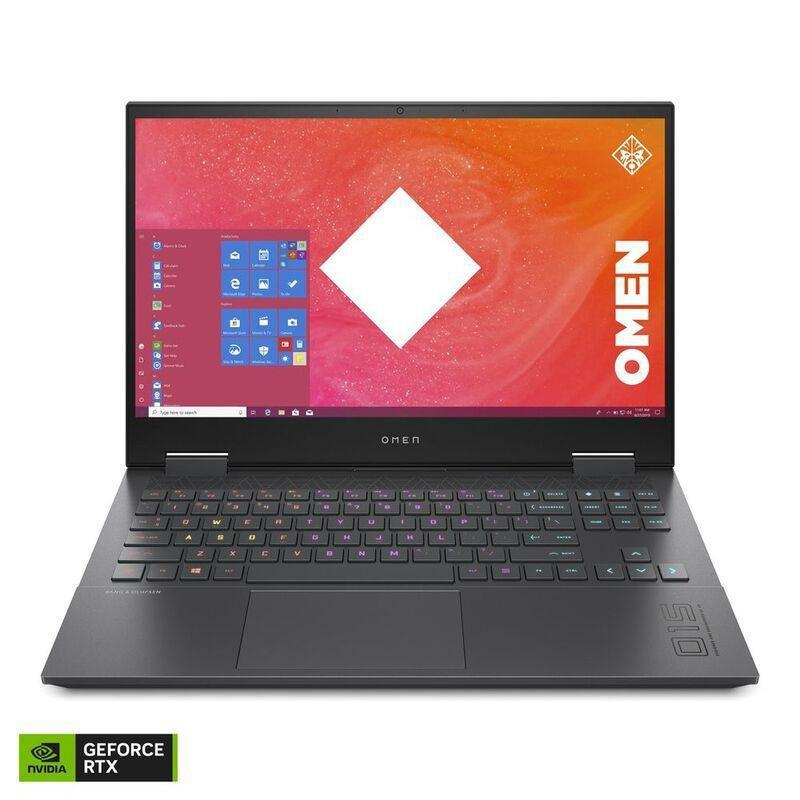 HP OMEN Gaming Laptop AMD Ryzen 7-5800H/16GB/1TB SSD/NVIDIA GeForce RTX 3060 6GB/15.6-inch FHD/144Hz/Windows 10 Home/Black (Arabic/English), , large image number 0