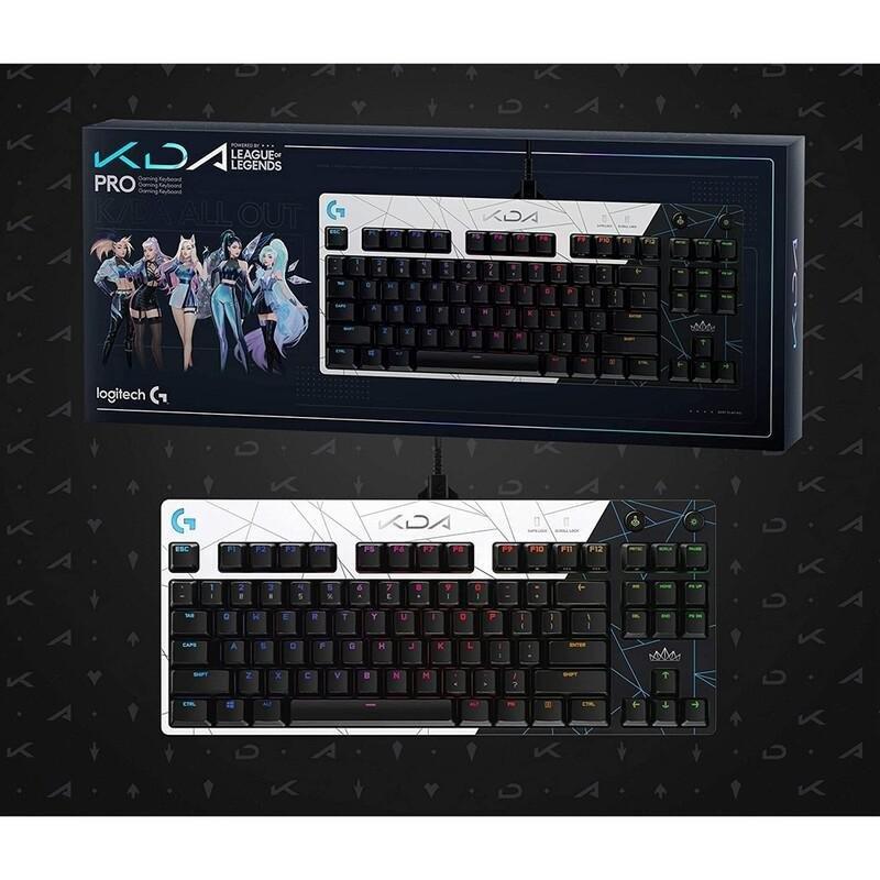 Logitech G Pro K/DA Mechanical Gaming Keyboard, , large image number 2