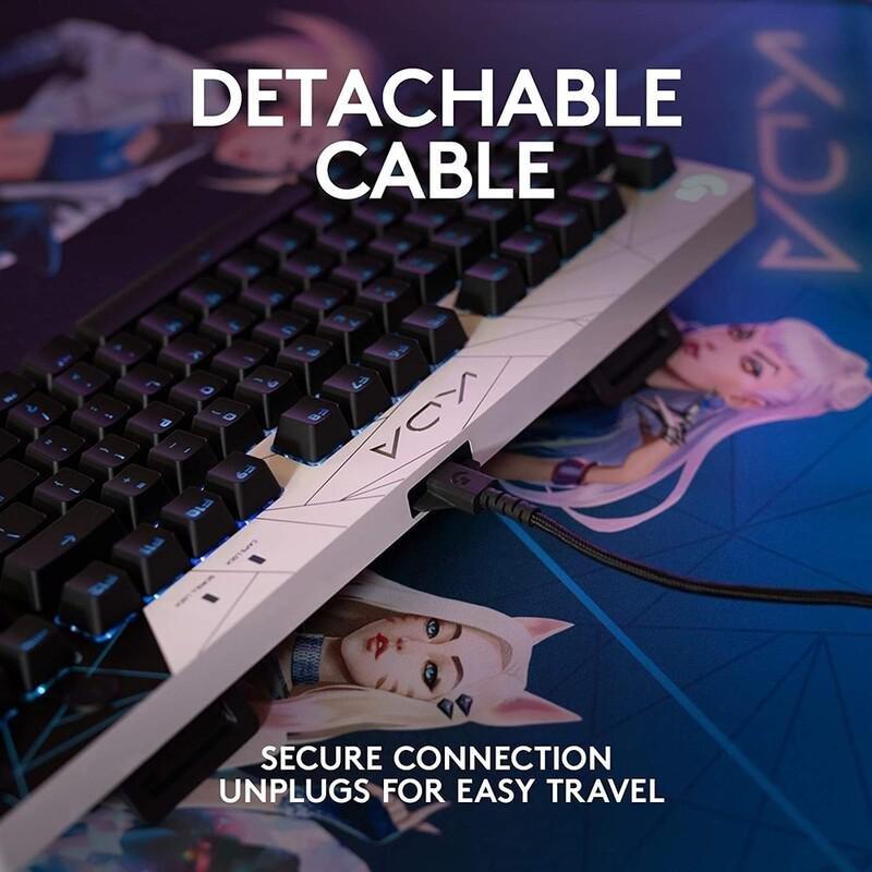 Logitech G Pro K/DA Mechanical Gaming Keyboard, , large image number 3