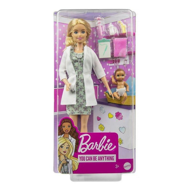Mattel Barbie Career Deluxe Pediatrician Doll GYK01, , large image number 0