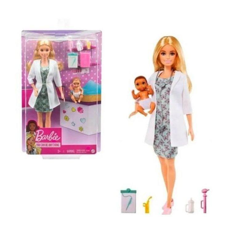 Mattel Barbie Career Deluxe Pediatrician Doll GYK01, , large image number 1