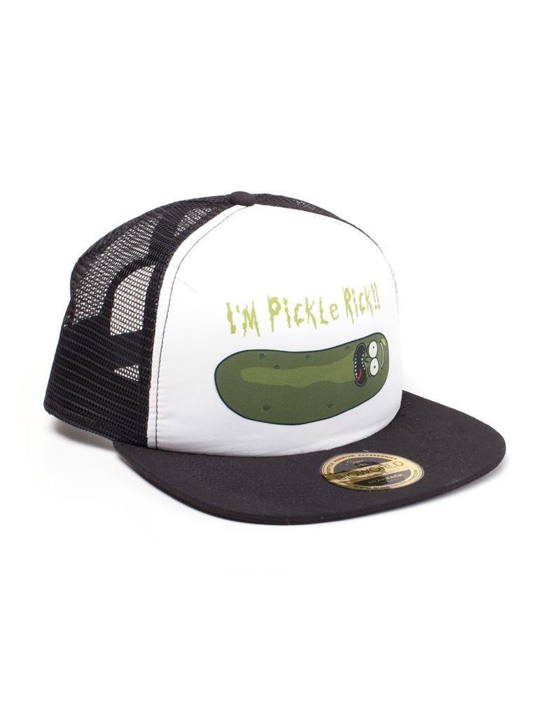 Rick & Morty Pickle Rick Trucker Cap Black, , large image number 10