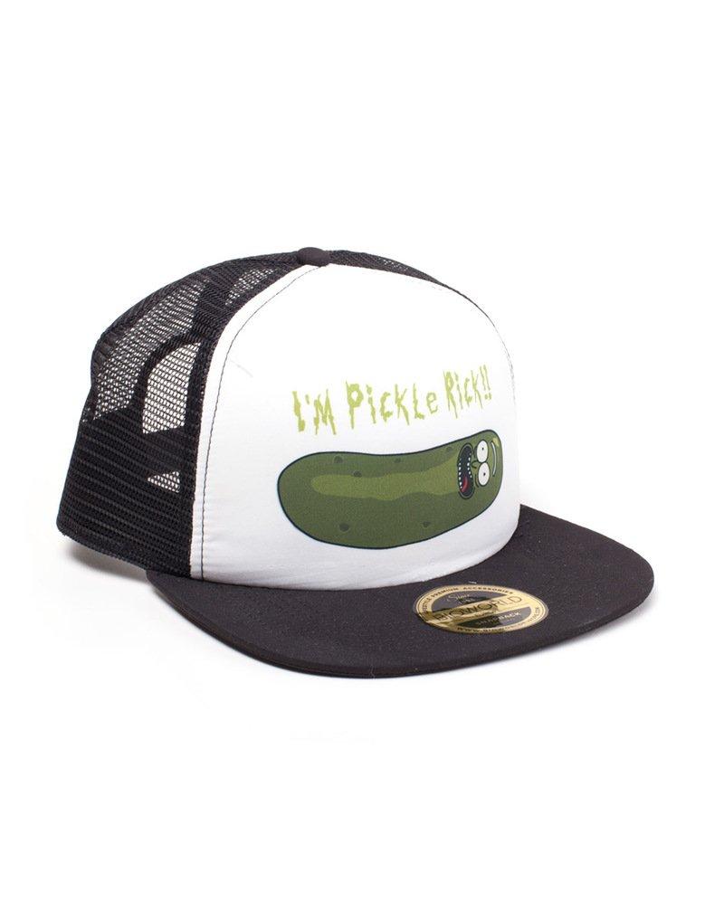 Rick & Morty Pickle Rick Trucker Cap Black, , large image number 12