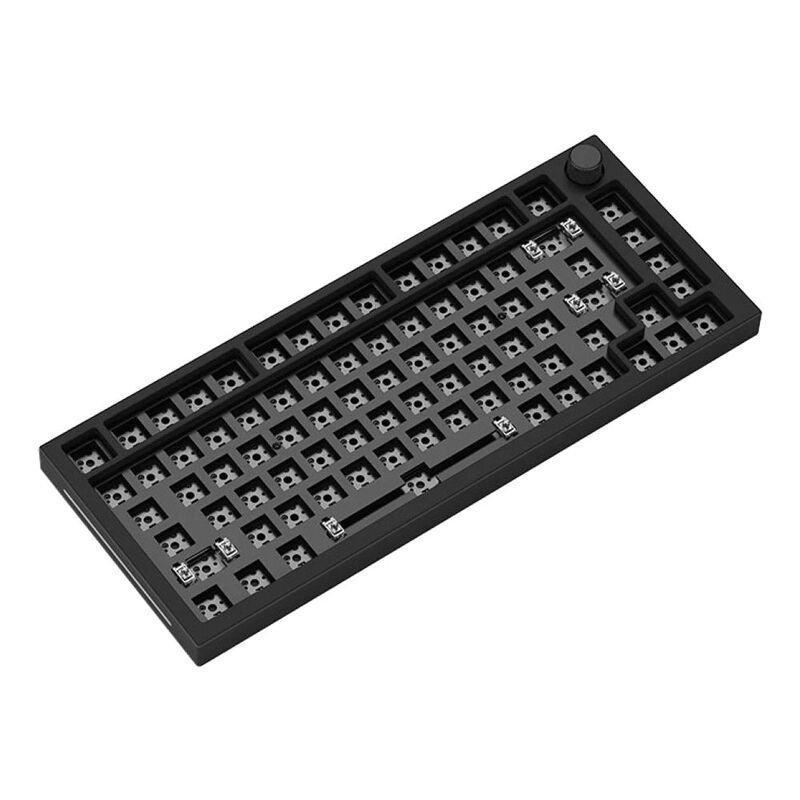 Glorious GMMK Pro gasket-mounted 75% Barebone Gaming Keyboard Black Slate, , large image number 1