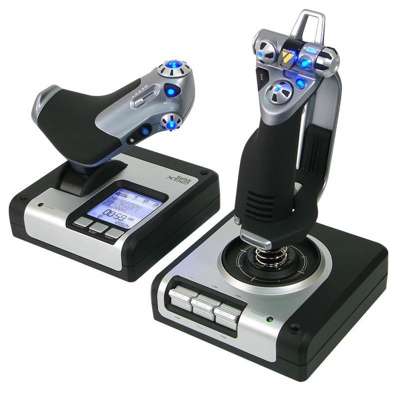 Logitech G 945-000006 Saitek X52 Flight Control System, , large image number 0