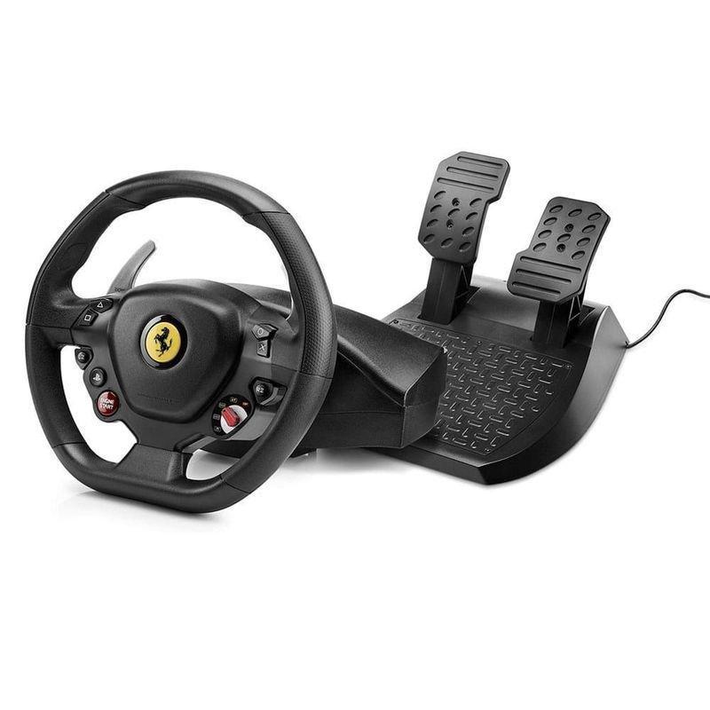 Thrustmaster T80 Ferrari 488 GTB Edition Racing Wheel + Pedals for PS4, , large image number 0