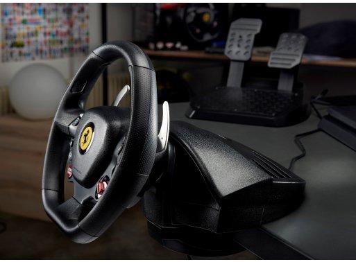 Thrustmaster T80 Ferrari 488 GTB Edition Racing Wheel + Pedals for PS4, , large image number 1