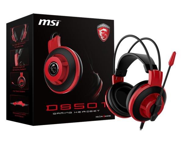 MSI DS501 Black Gaming Headset, , large image number 0