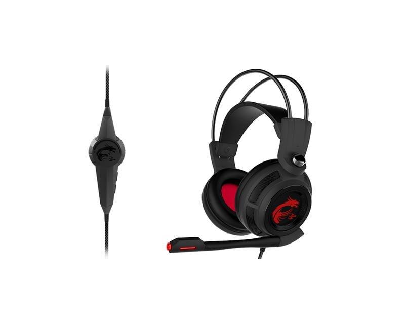 MSI DS502 Black Gaming Headset, , large image number 2