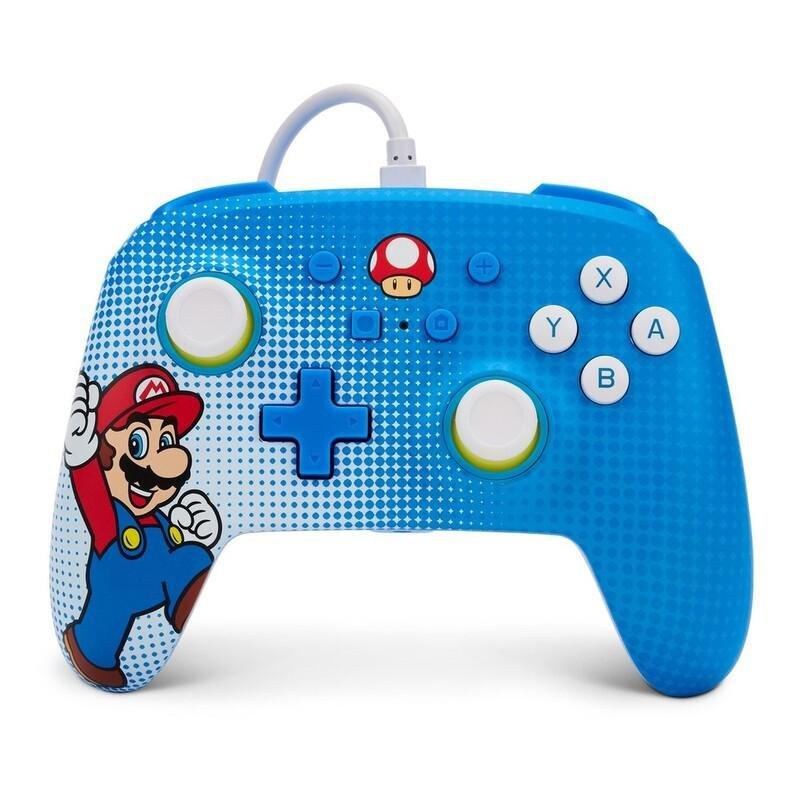 PowerA Enhanced Wired Controller For Nintendo Switch Mario Pop Art, , large image number 0