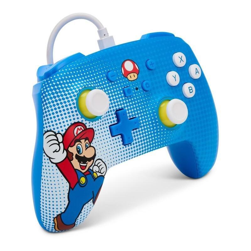 PowerA Enhanced Wired Controller For Nintendo Switch Mario Pop Art, , large image number 1