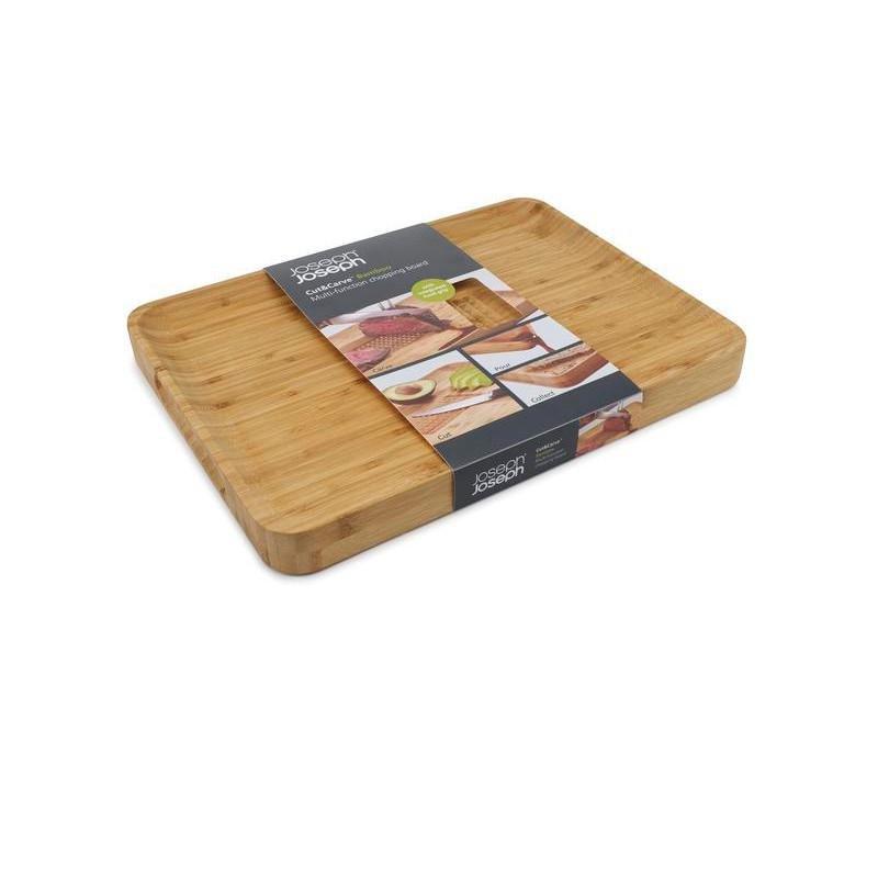 Joseph Joseph Cut & Carve Bamboo Multi-Function Chopping Board, , large image number 0