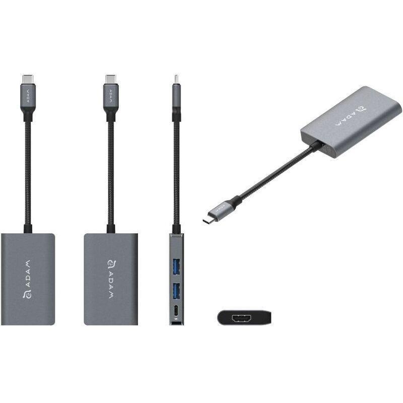 Adam Elements CASA Hub A01m 4-in-1 Grey USB 3.1 Type-C & HDMI, , large image number 3