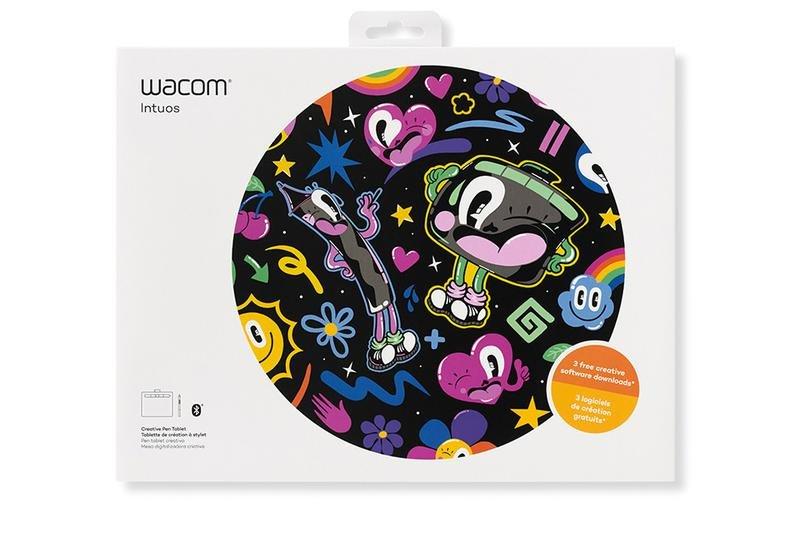 Wacom Intuos S Black Bluetooth Creative Pen Tablet - CTL-4100WLK-N, , large image number 5