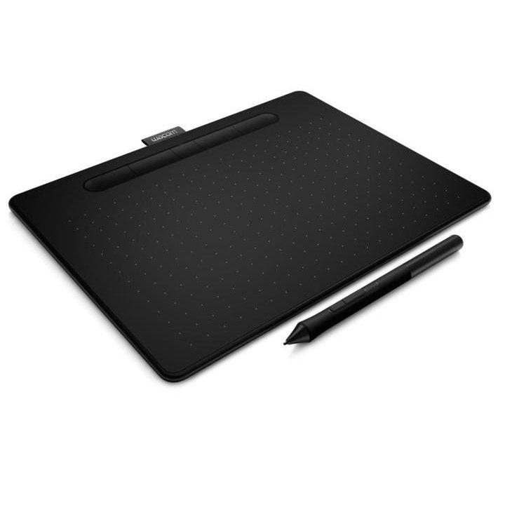 Wacom Intuos M Black Bluetooth Creative Pen Tablet - CTL-6100WLK-N, , large image number 2