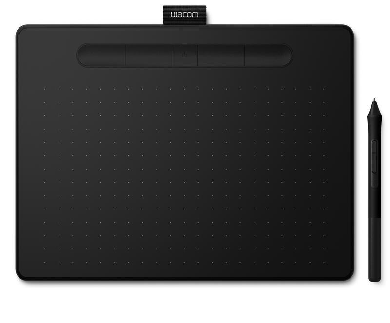 Wacom Intuos M Black Bluetooth Creative Pen Tablet - CTL-6100WLK-N, , large image number 7