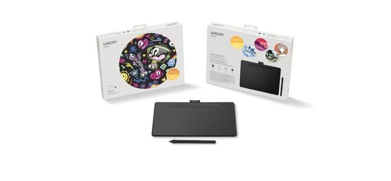 Wacom Intuos M Black Bluetooth Creative Pen Tablet - CTL-6100WLK-N, , large image number 11