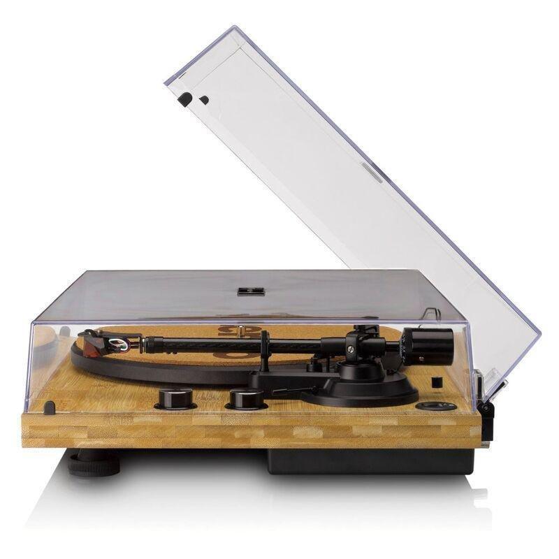 Lenco LBT-335BA with Bluetooth and Ortofon 2M Red Cartridge - Bamboo, , large image number 1