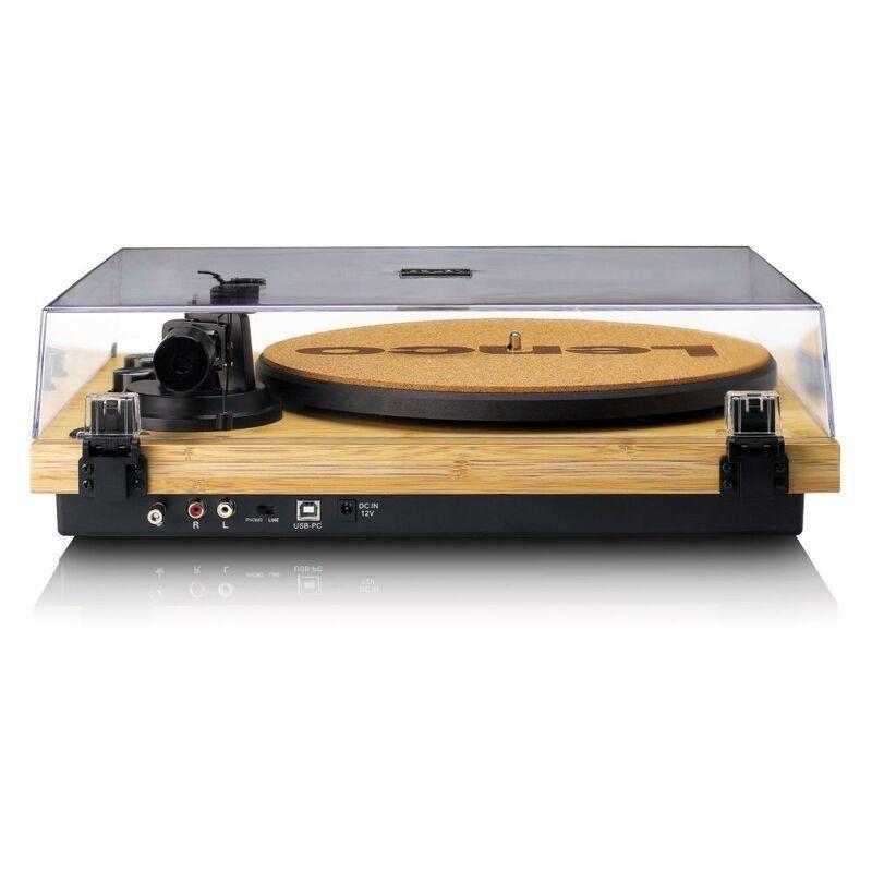 Lenco LBT-335BA with Bluetooth and Ortofon 2M Red Cartridge - Bamboo, , large image number 2