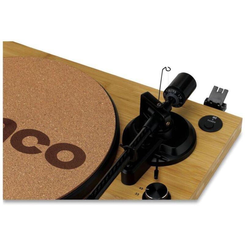 Lenco LBT-335BA with Bluetooth and Ortofon 2M Red Cartridge - Bamboo, , large image number 3