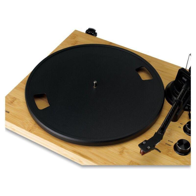 Lenco LBT-335BA with Bluetooth and Ortofon 2M Red Cartridge - Bamboo, , large image number 5